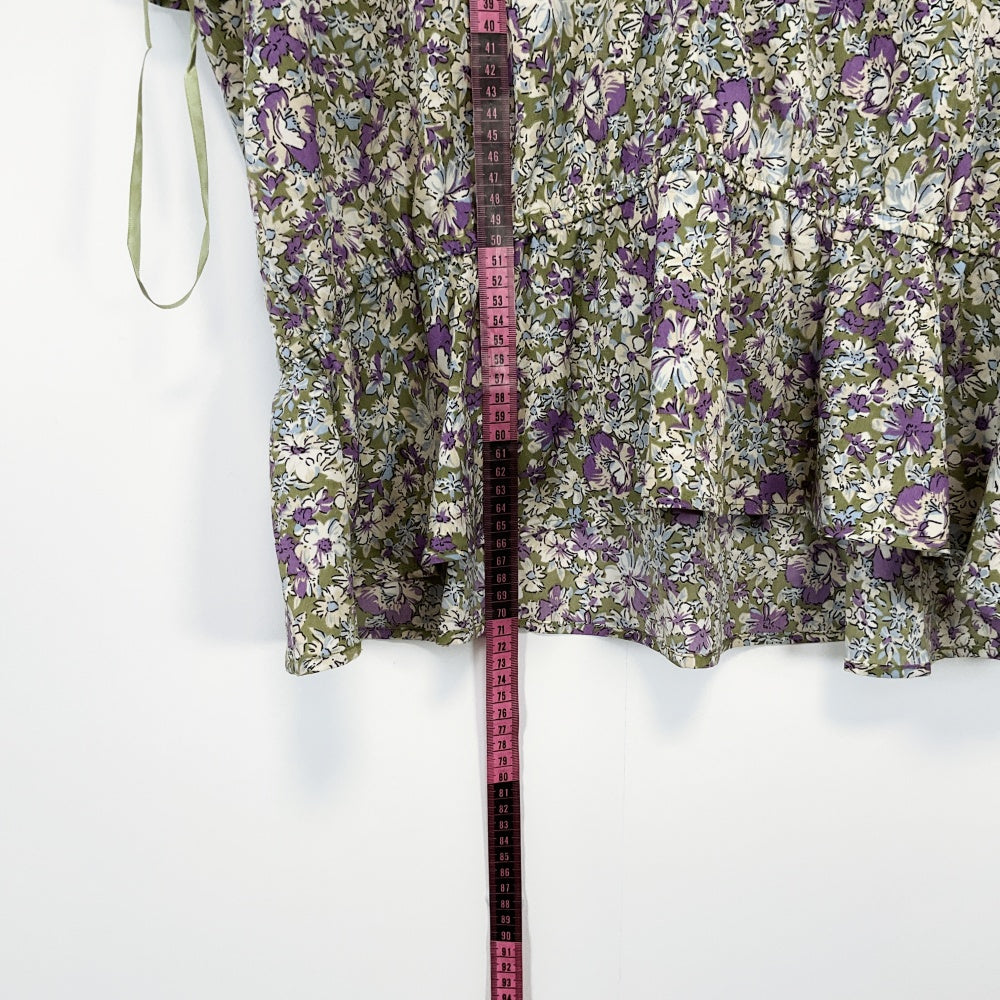 MG - Floral Relaxed Fit Polyester Top