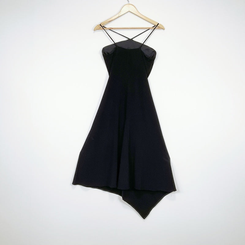 Purple Patch Australia - Black Dress with Gathered Front