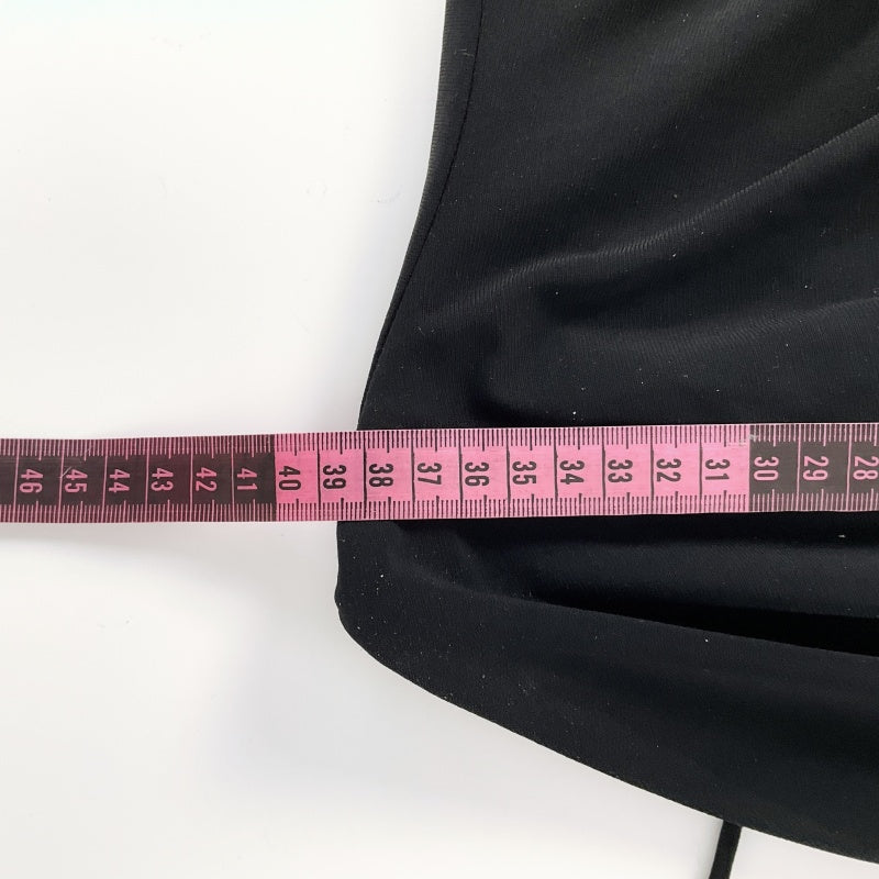 Purple Patch Australia - Black Dress with Gathered Front