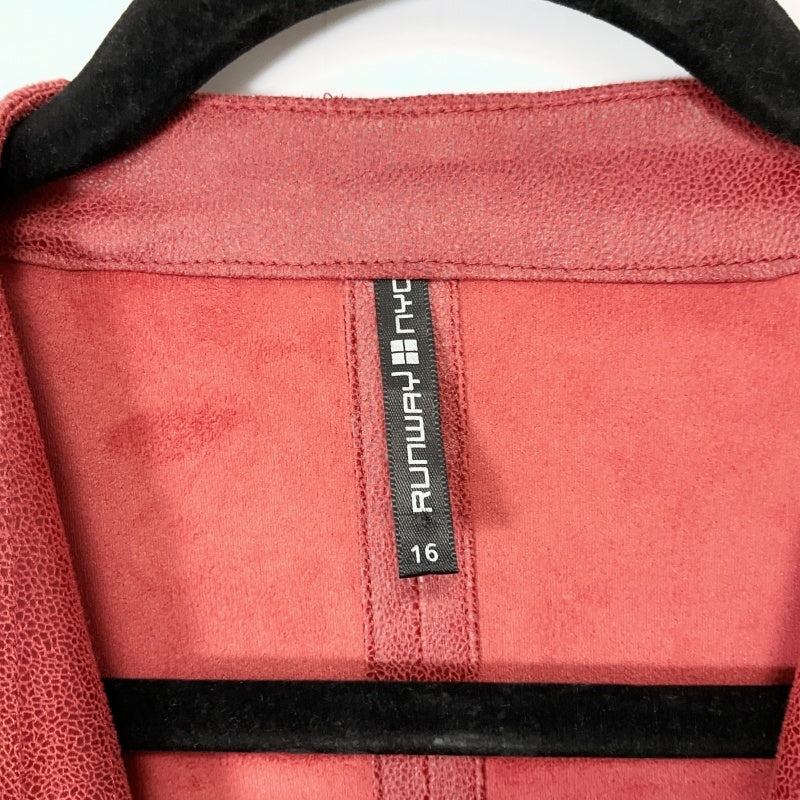Runway NYC - Blazer Jacket in Red