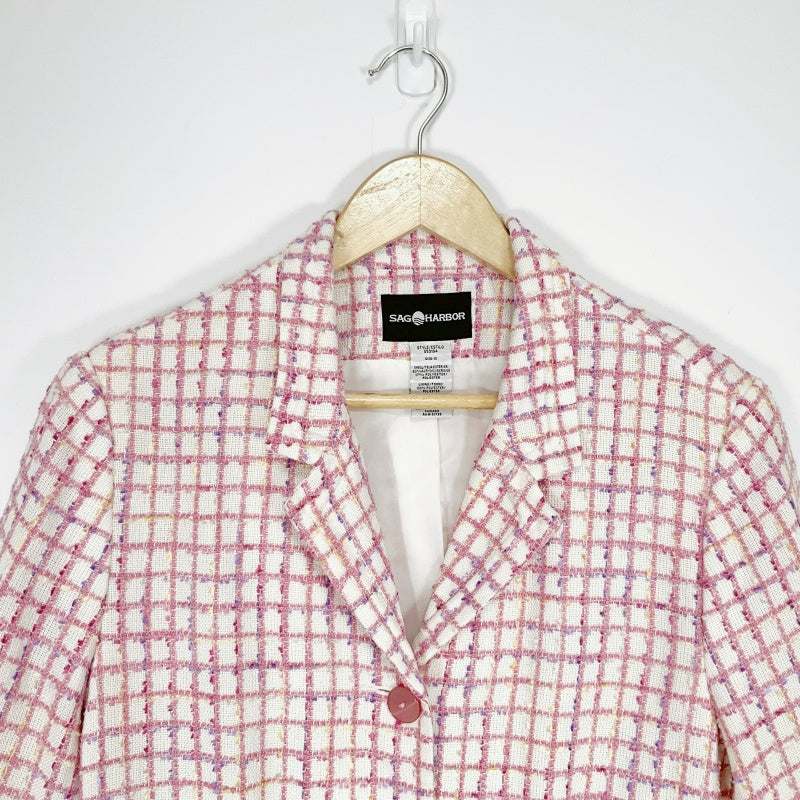 Sag Harbor - Blazer Jacket in Pink