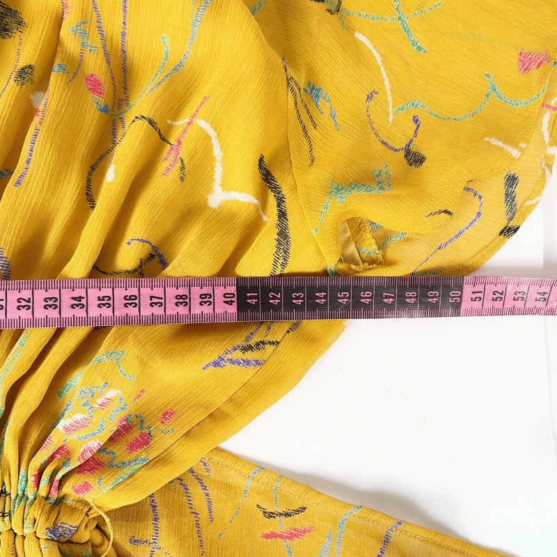 Smoove Reworked Vintage - Vintage Dress in Yellow Mustard