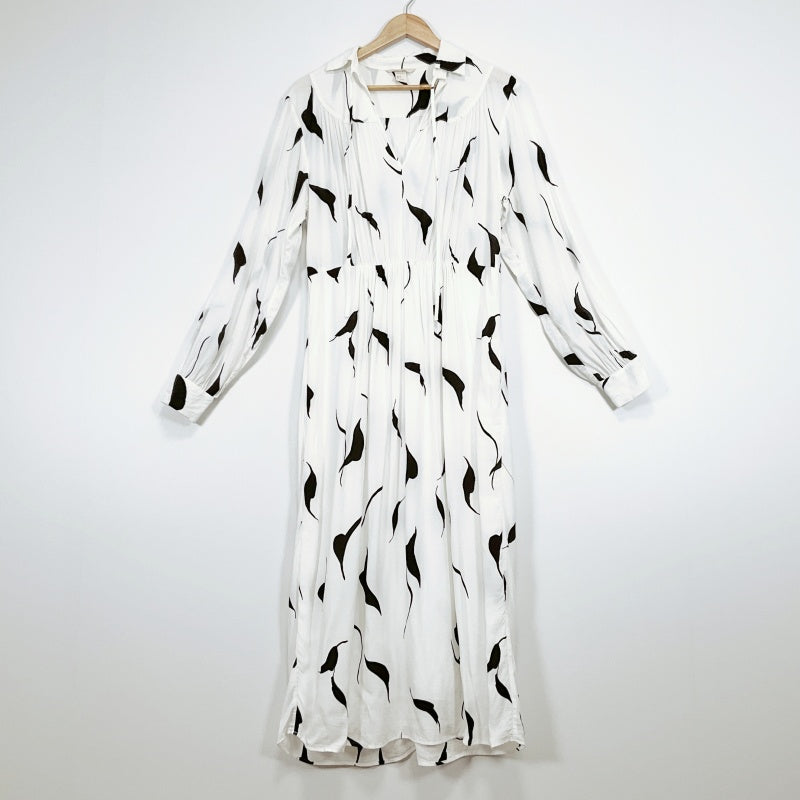 H&M - Long Sleeve Dress in White