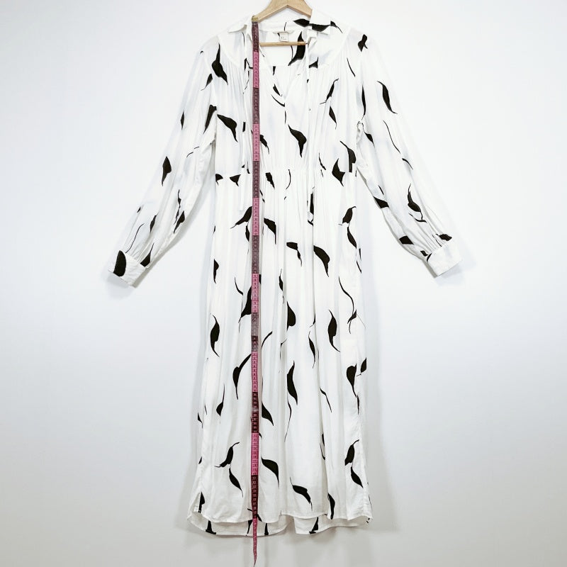 H&M - Long Sleeve Dress in White