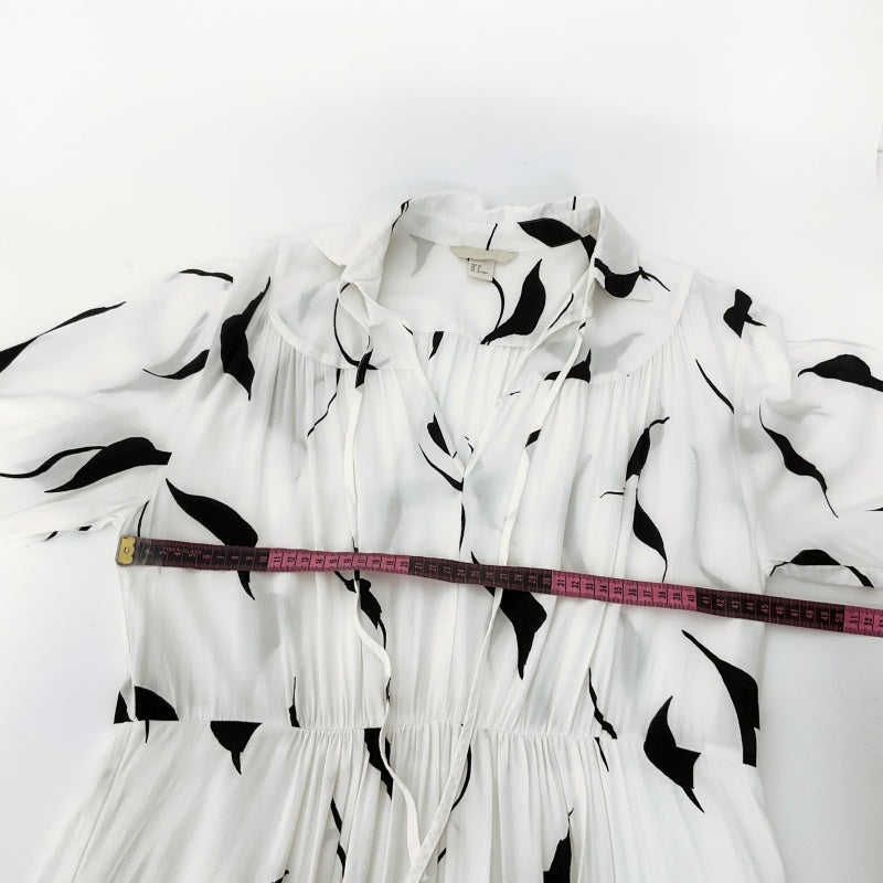 H&M - Long Sleeve Dress in White