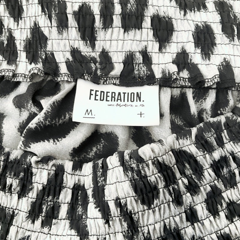 FEDERATION - Short Sleeve Petal Dress