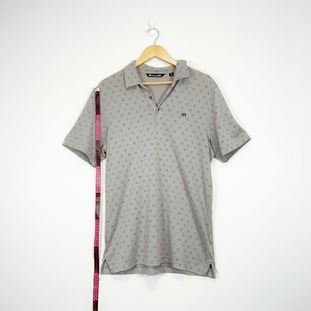 Travis Mathew - Cotton Blended Polo Grey