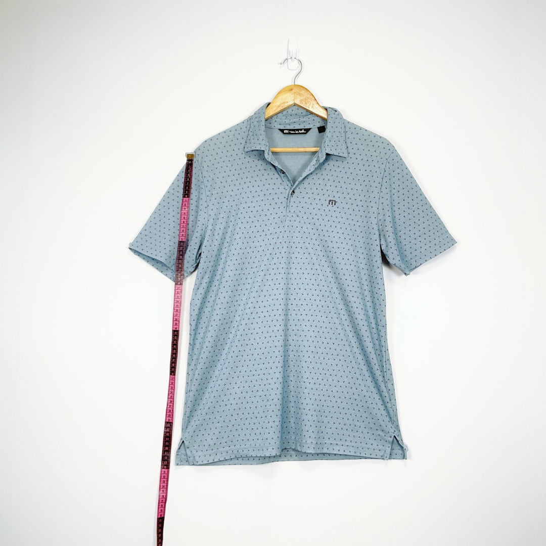 Travis Mathew - Cotton Blended Polo Blue