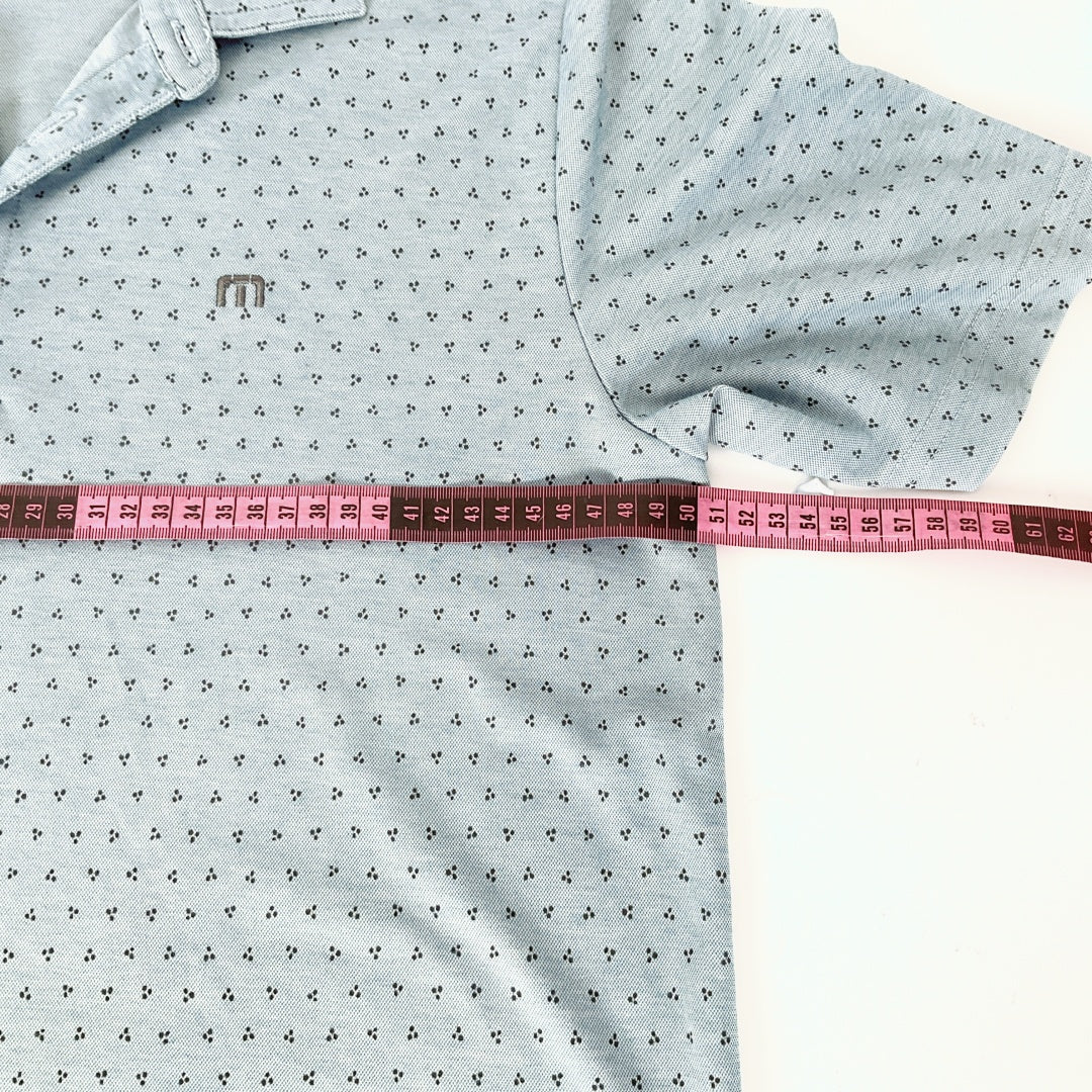 Travis Mathew - Cotton Blended Polo Blue
