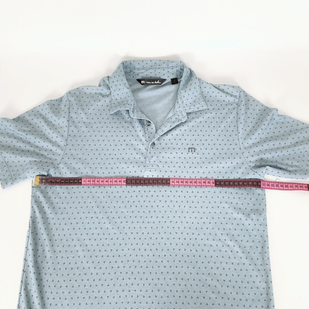Travis Mathew - Cotton Blended Polo Blue