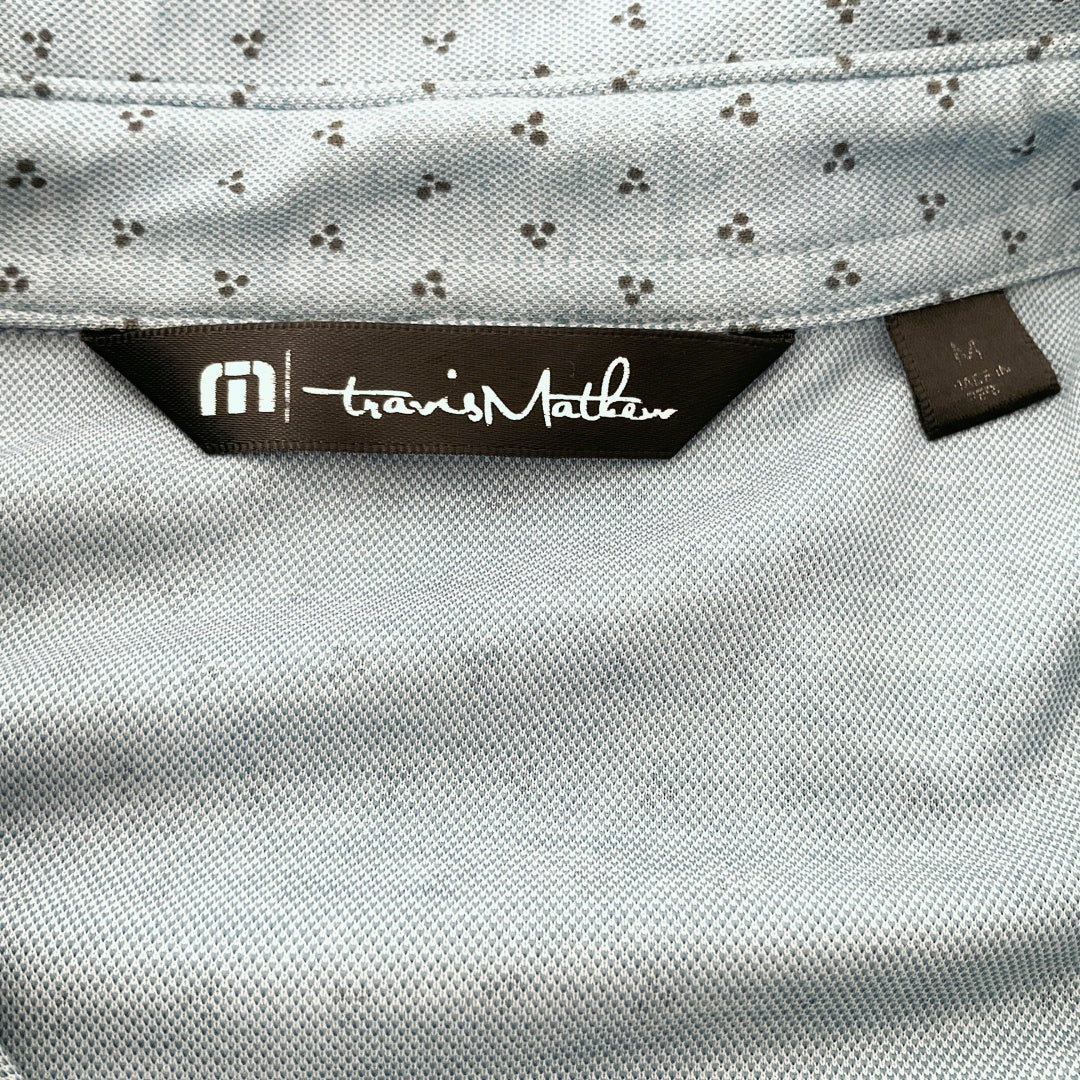 Travis Mathew - Cotton Blended Polo Blue
