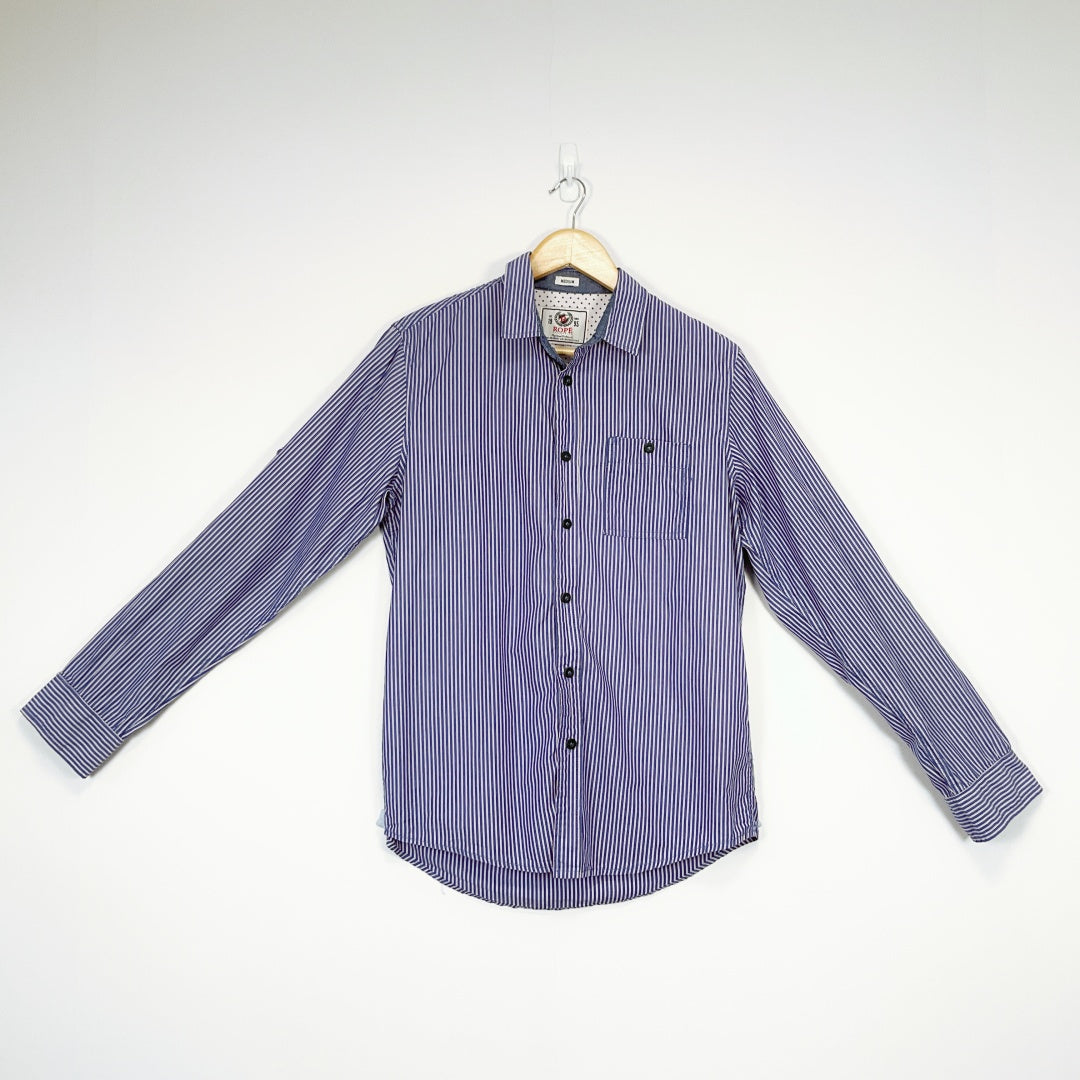 ROPE - Long Sleeves Stripes Shirt