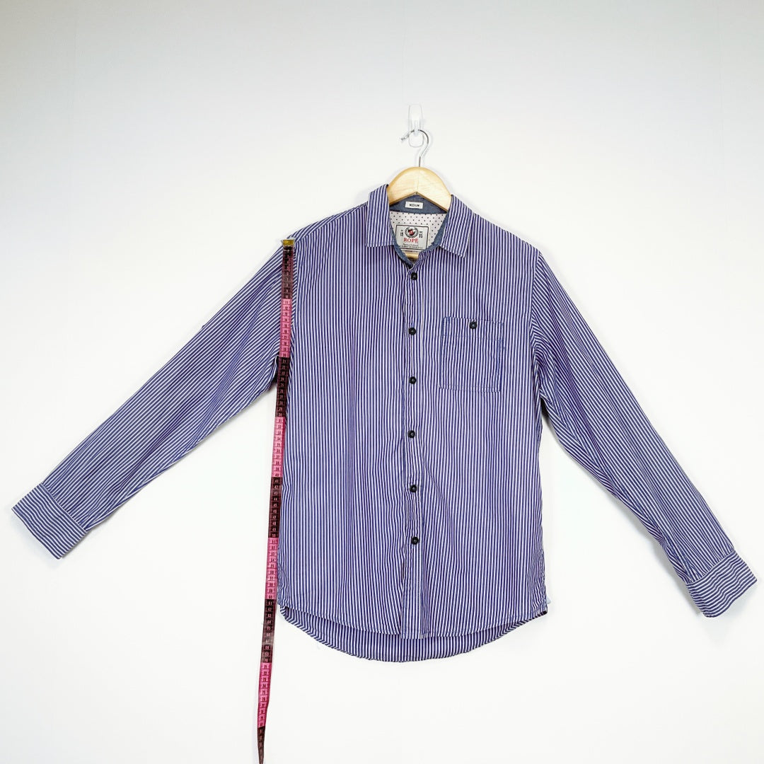 ROPE - Long Sleeves Stripes Shirt