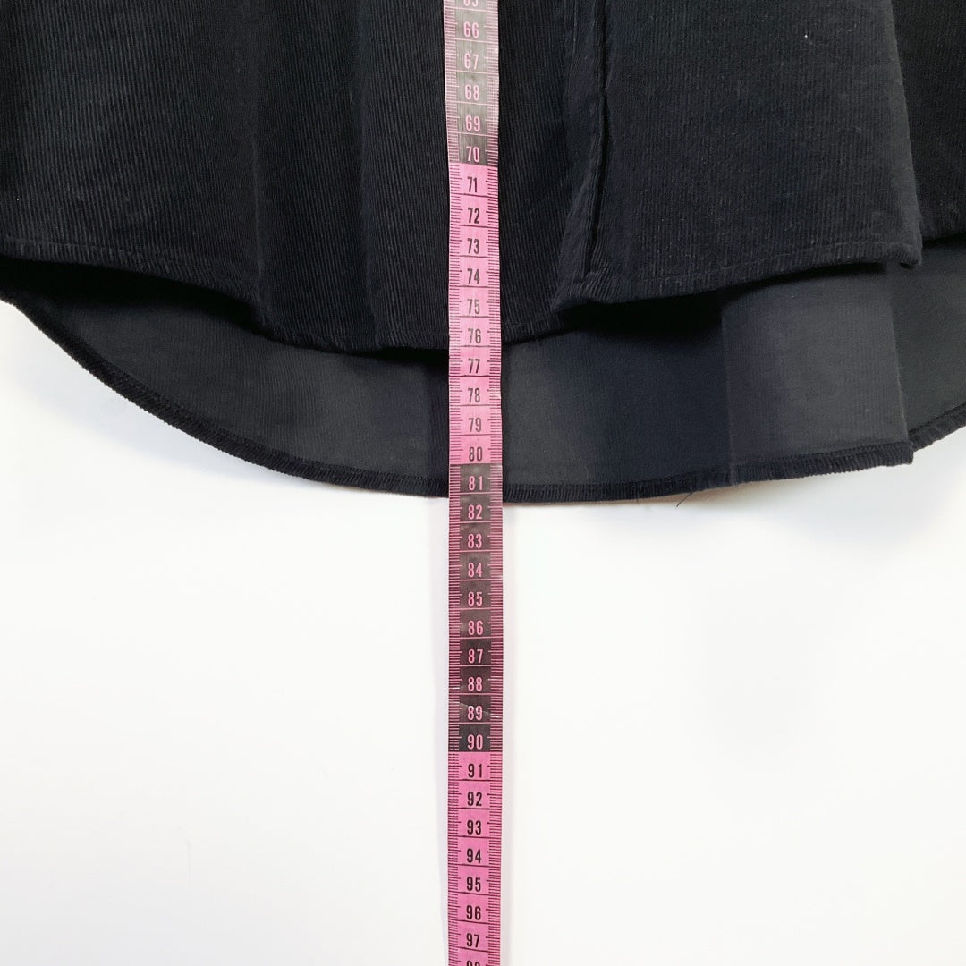 BARKERS - Black Corduroy Tailored Shirt