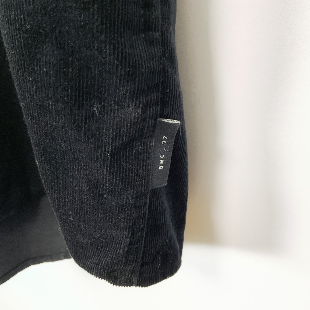BARKERS - Black Corduroy Tailored Shirt