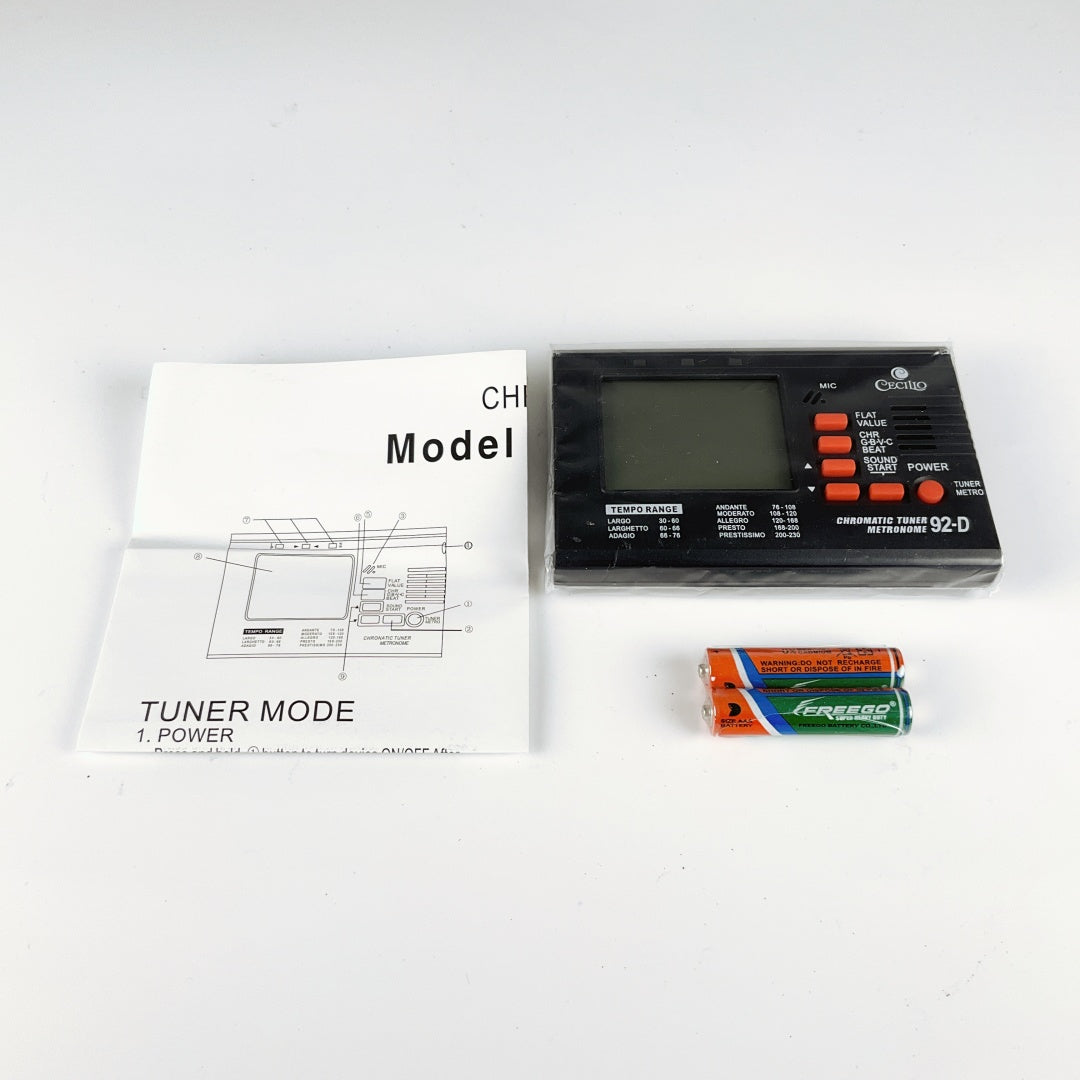 Cecilio 92D Chromatic Tuner+ Metronome