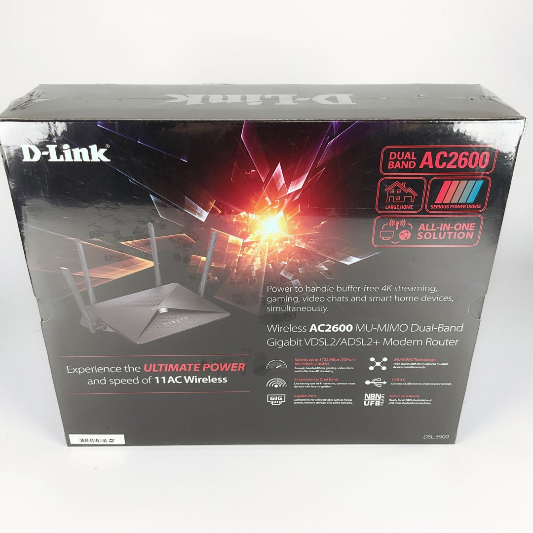 D-Link Viper 2600 Modem Router - Unopened