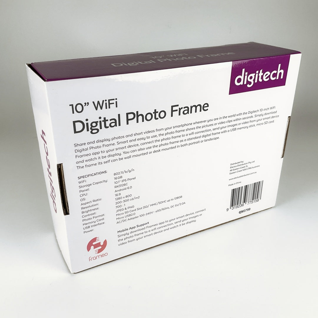 Digitech - 10" WIFI Digital Photo Frame