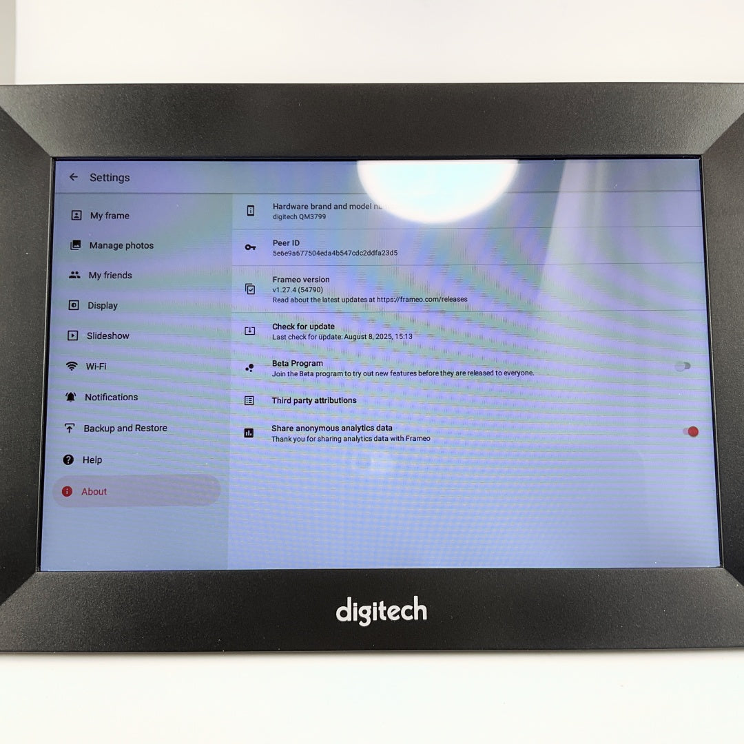 Digitech - 10" WIFI Digital Photo Frame