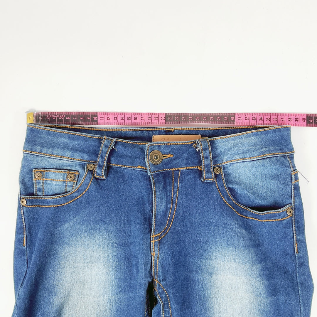 Blockout - Women’s Jeans in Denim Blue