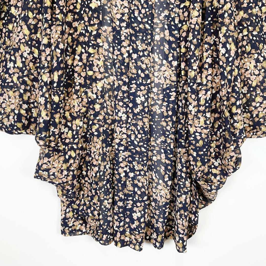 Iland Co. - Navy Floral Kimono