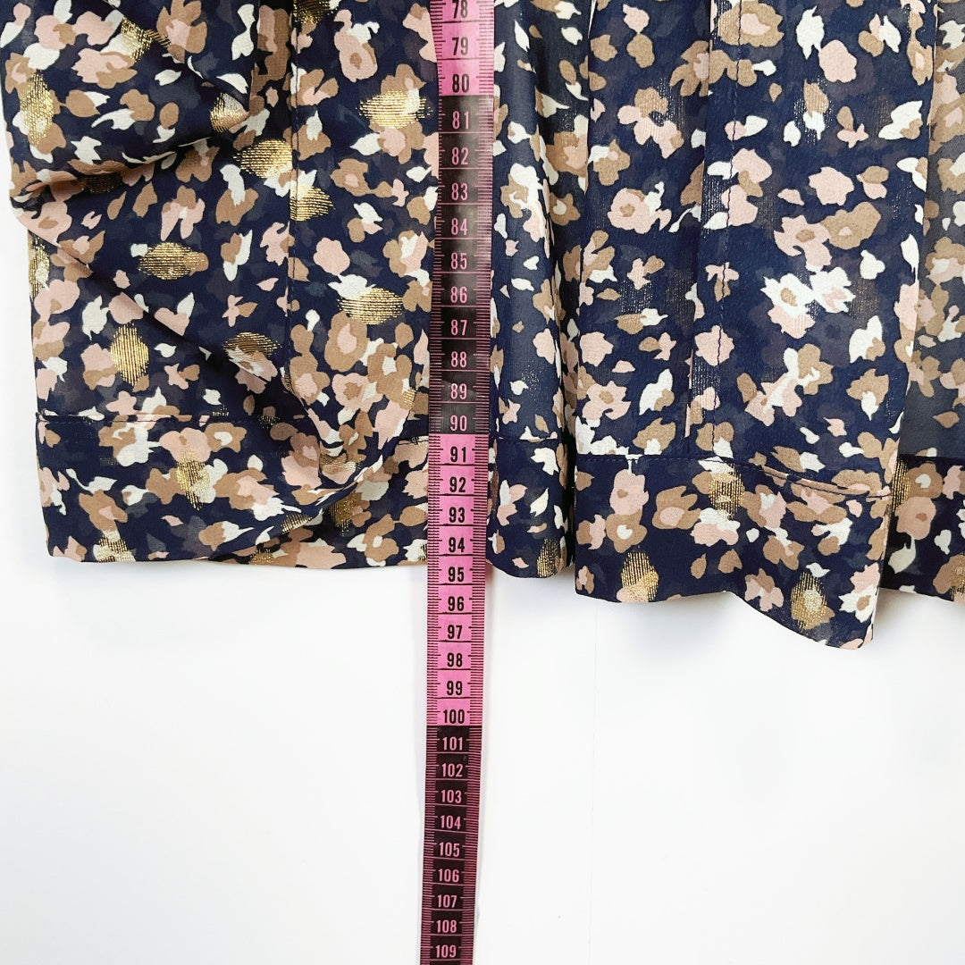 Iland Co. - Navy Floral Kimono