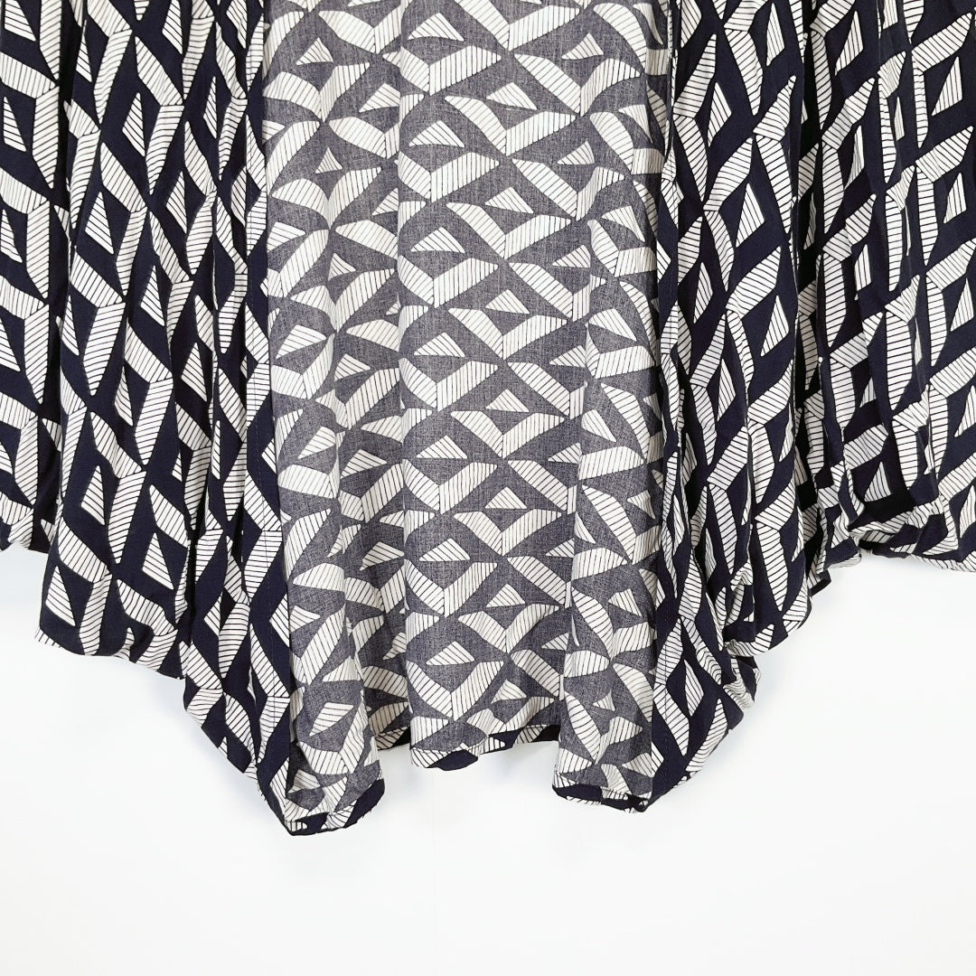 Smith & Western Geometric Print Kimono