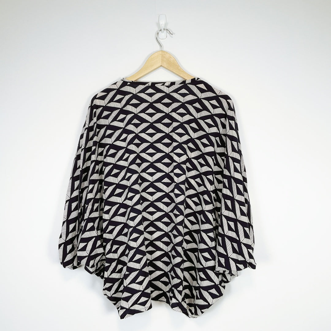 Smith & Western Geometric Print Kimono
