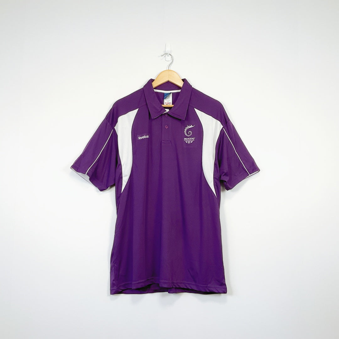 Reebok - Polo Shirt in Purple - Commonwealth Games 2010