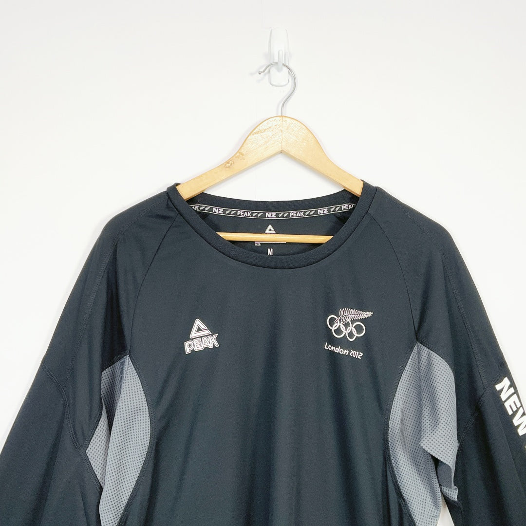 PEAK - Long-Sleeve Shirt in Black - London 2012 Olympics