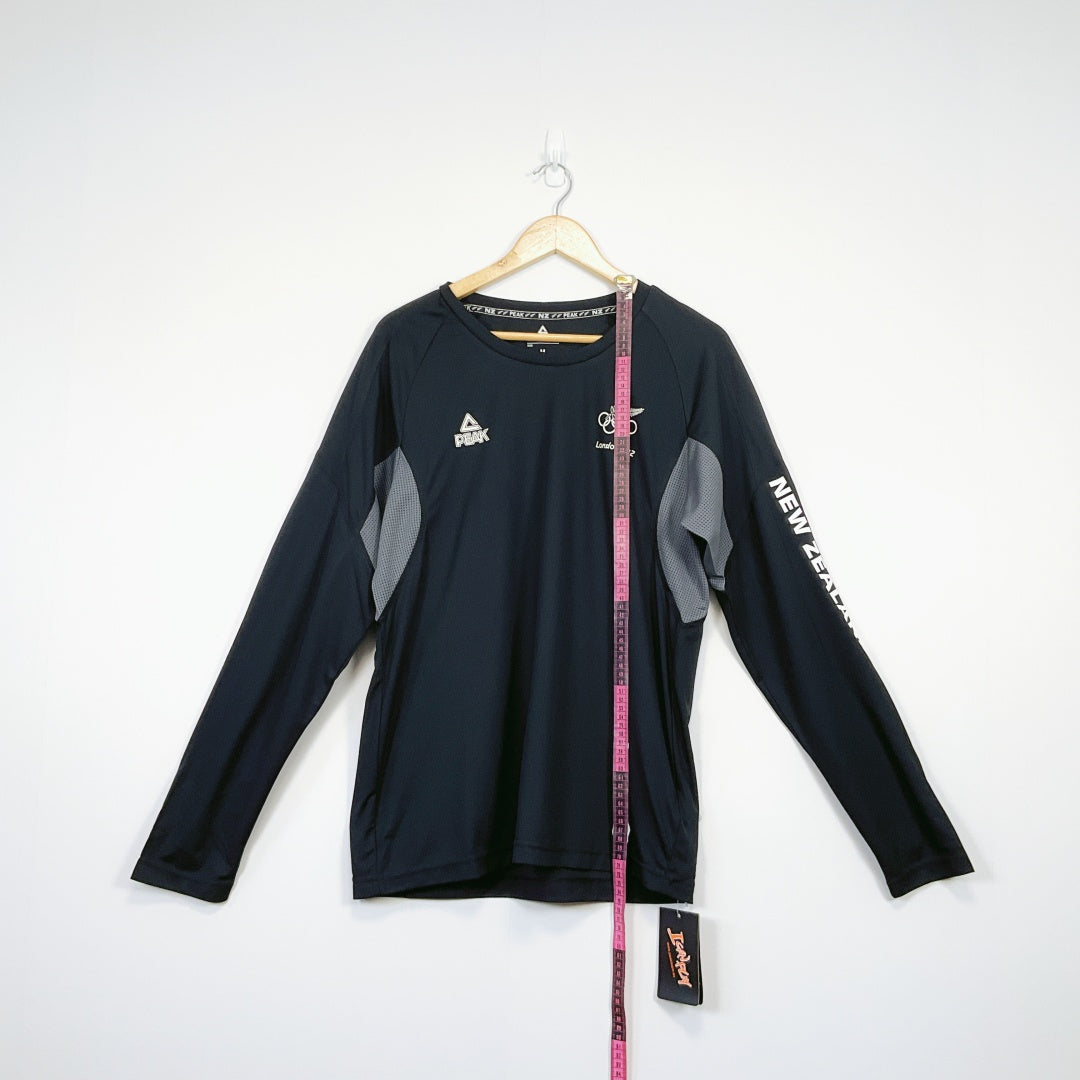 PEAK - Long-Sleeve Shirt in Black - London 2012 Olympics