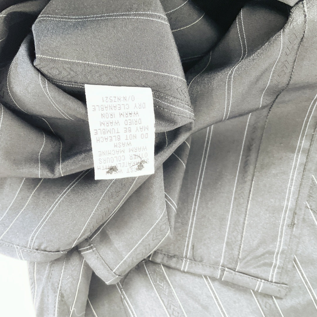 Biz Collection Striped Long Sleeve Shirt – New Zealand Swimming Logo