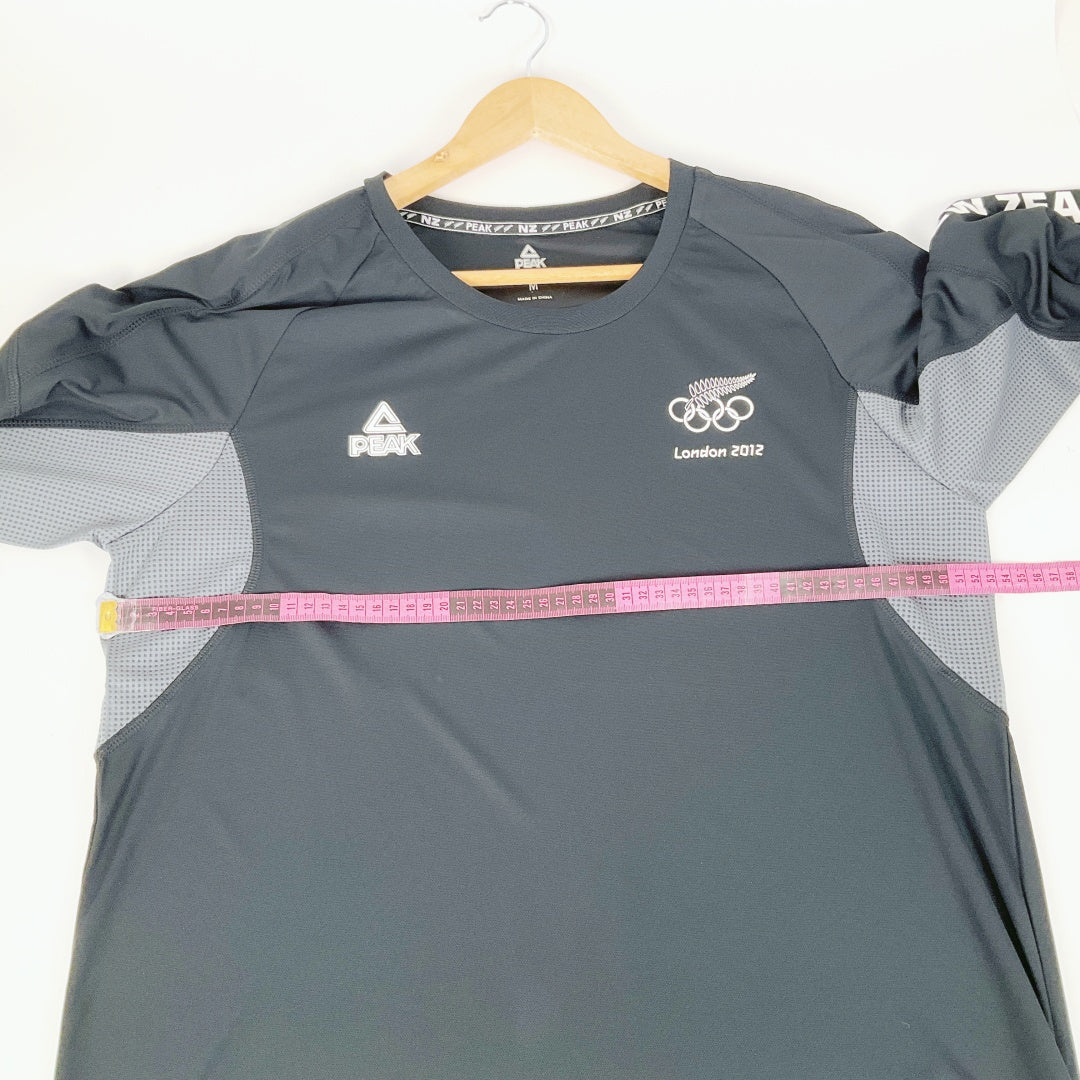 PEAK - Long-Sleeve Shirt in Black - London 2012 Olympics
