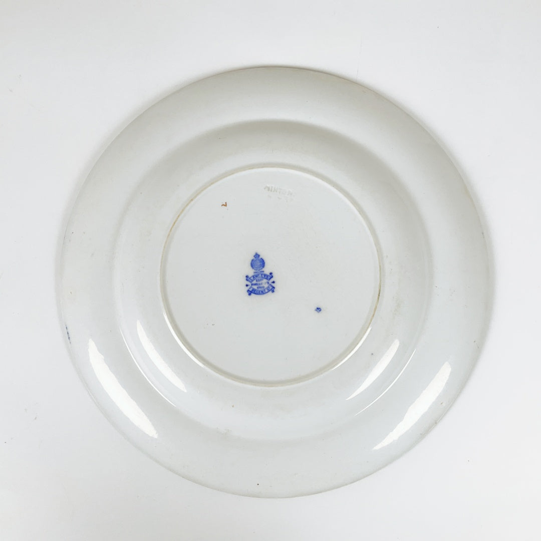 Vintage 1929 Stamped Mintons Blue Willow Lunch Breakfast Plate