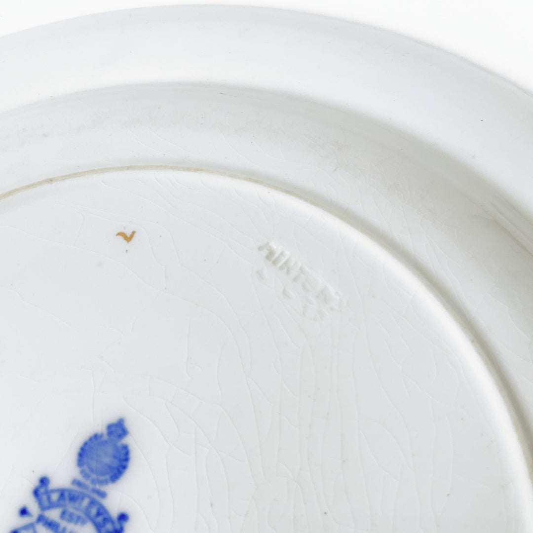 Vintage 1929 Stamped Mintons Blue Willow Lunch Breakfast Plate