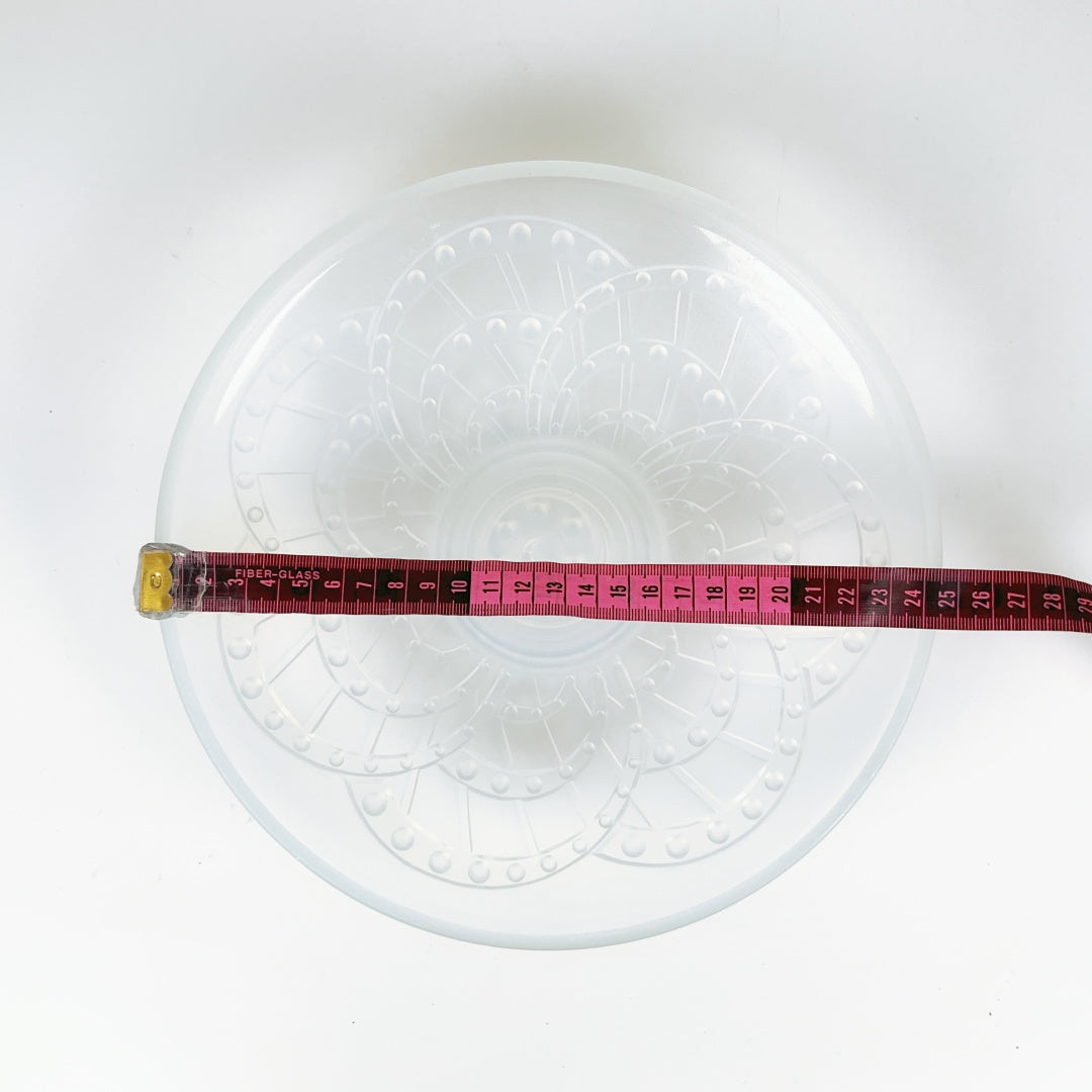 Large 1930s Art Deco Frosted Glass Bowl by Jacques Landier