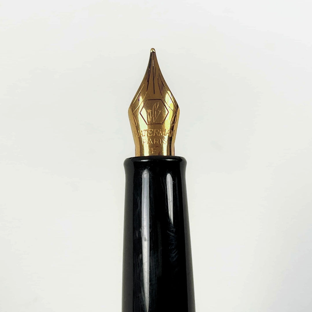 Waterman Hemisphere Fountain Pen Red Marble In Box