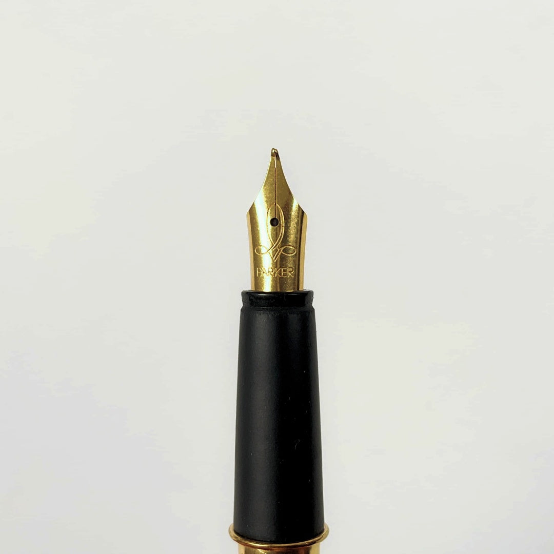 Parker- Frontier Marble Green Fountain Pen
