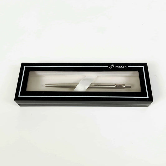 Parker Stainless Steel Ballpoint Pen With Box