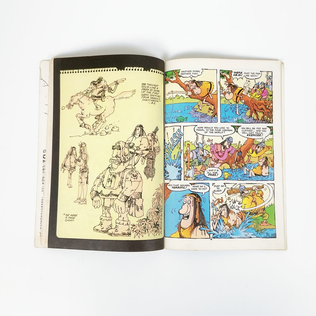 Vintage The Groo Chronicles Comic Book Set (Books 1–3) by Sergio Aragonés – Epic/Marvel Comics