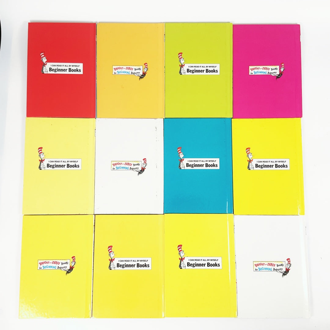 Vintage Beginner Books (Hardcover) Set of 12 – Dr. Seuss, Berenstain Bears & More – Classic Children's Books
