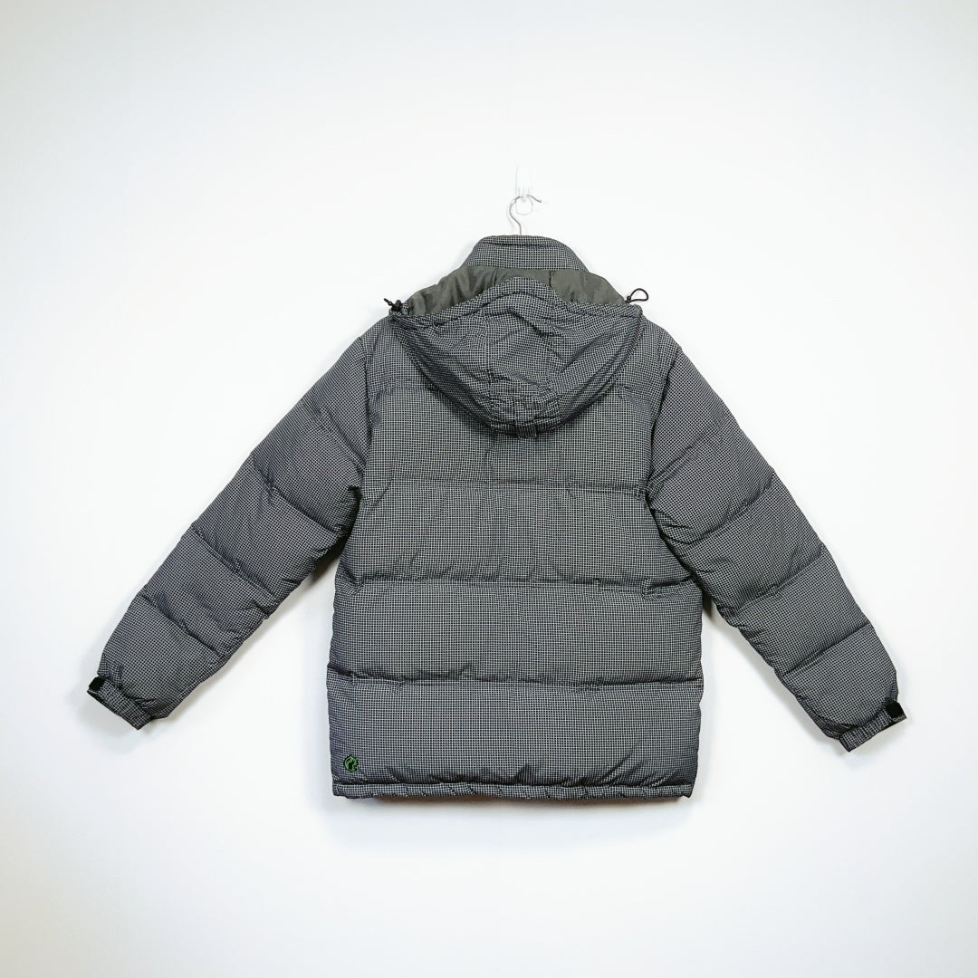 Li-Ning - Duck Down Checkered Puffer Jacket