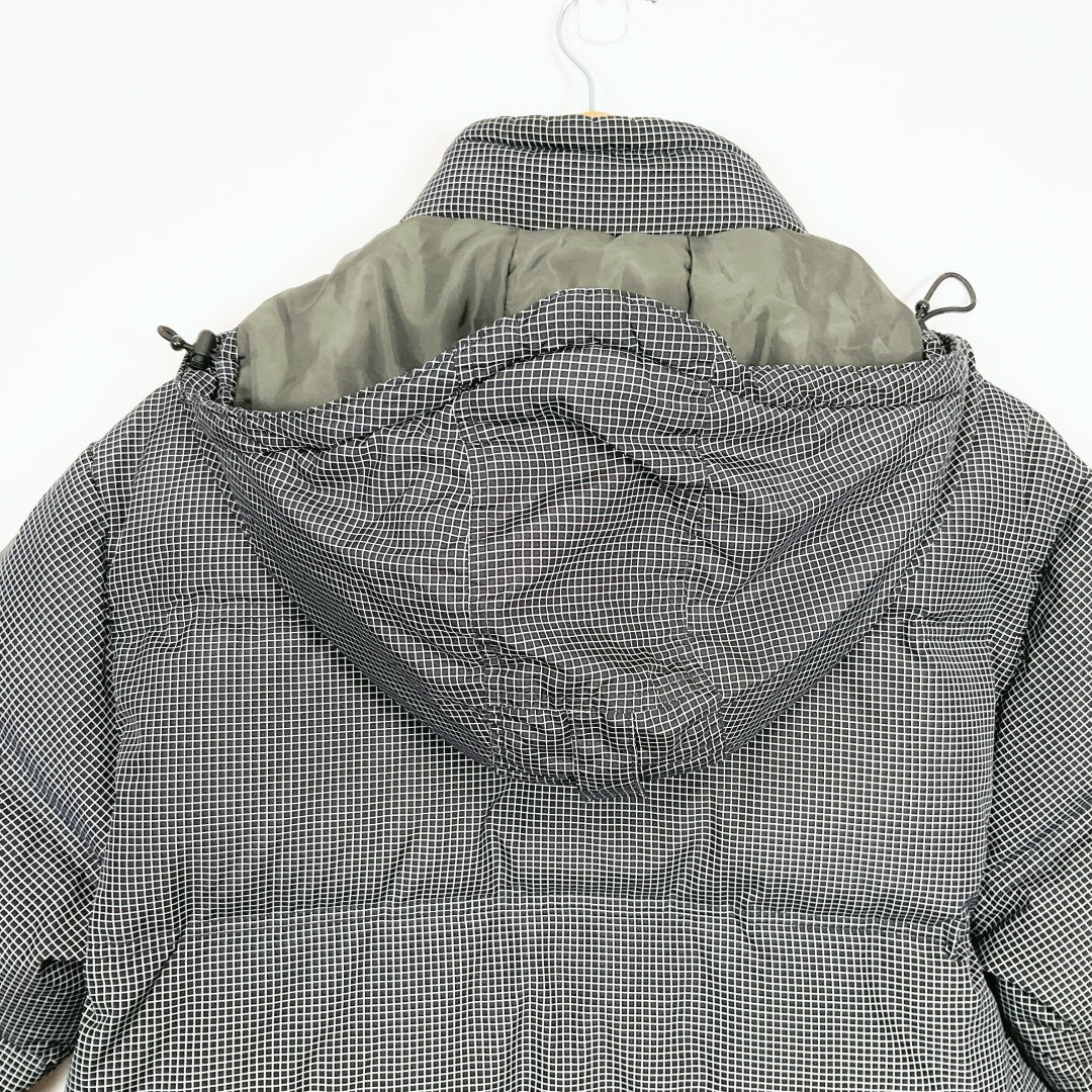 Li-Ning - Duck Down Checkered Puffer Jacket – SPCA Op Shops