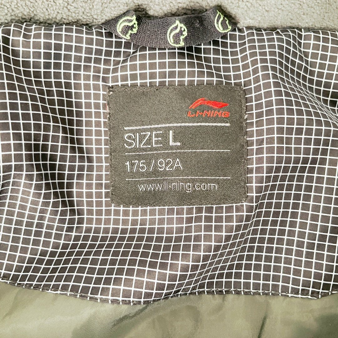 Li-Ning - Duck Down Checkered Puffer Jacket
