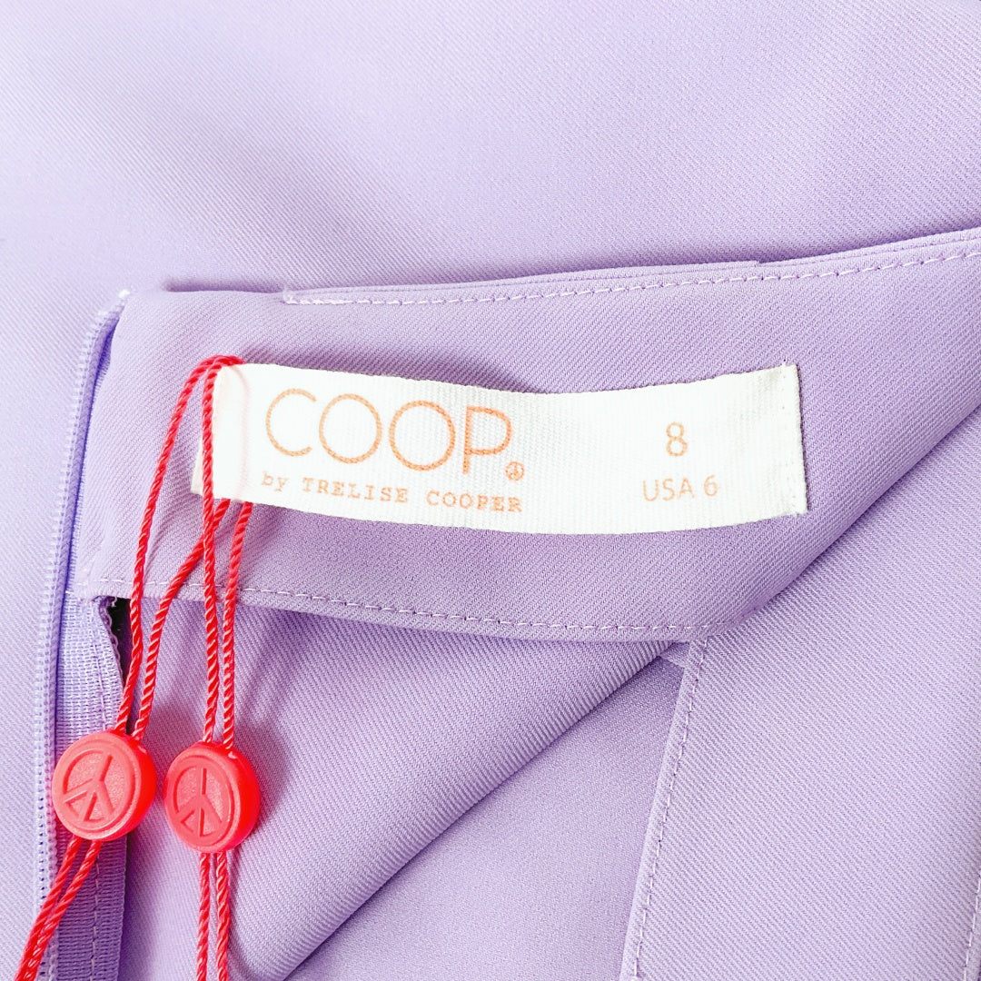 Coop by TRELISE COOPER - Lilac Wrap Skirt with Gold Ring Detail