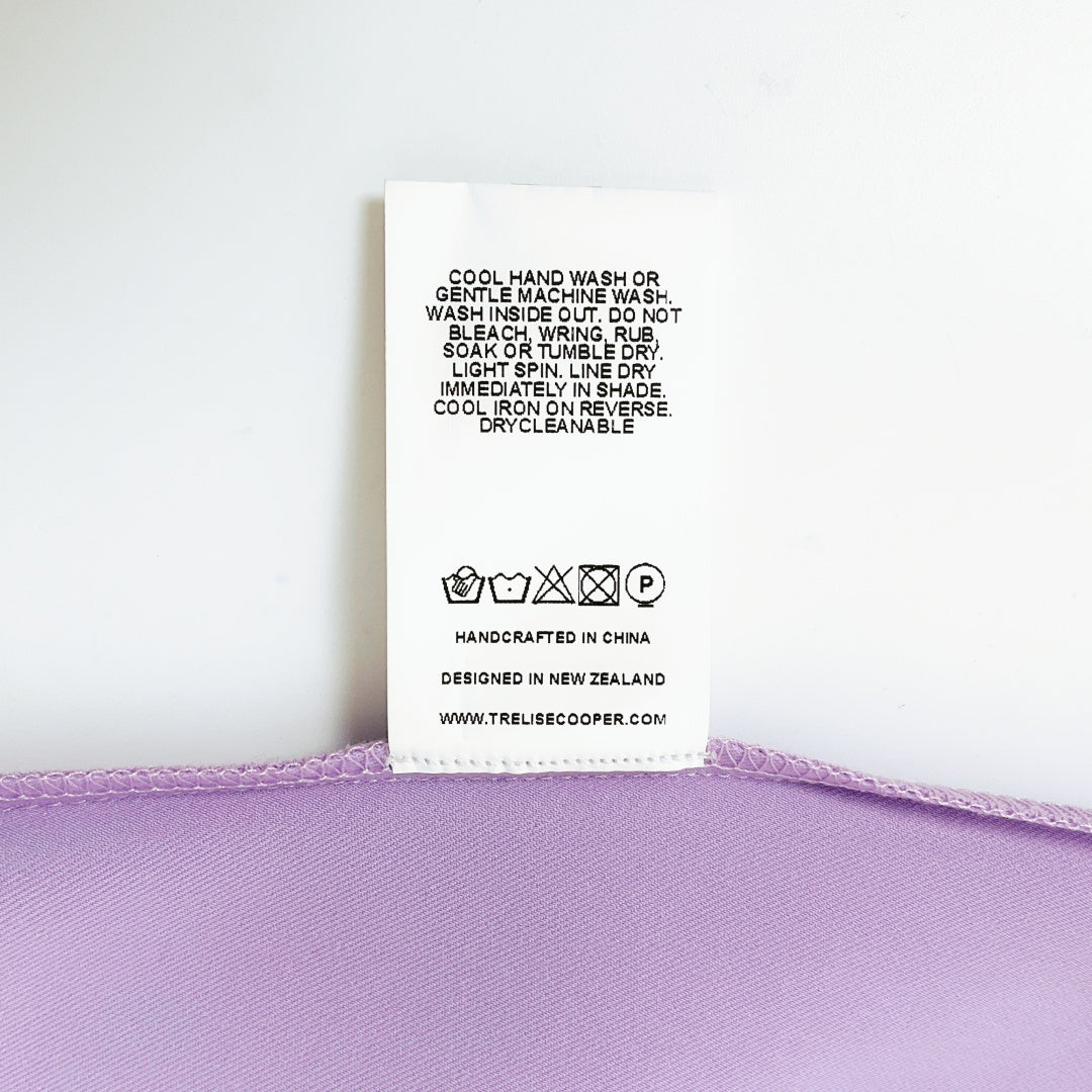 Coop by TRELISE COOPER - Lilac Wrap Skirt with Gold Ring Detail