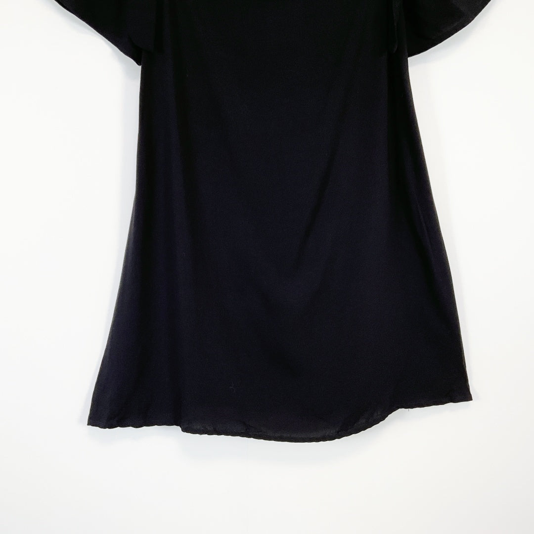 MANGO - Casual Wear Black Off-Shoulder Top