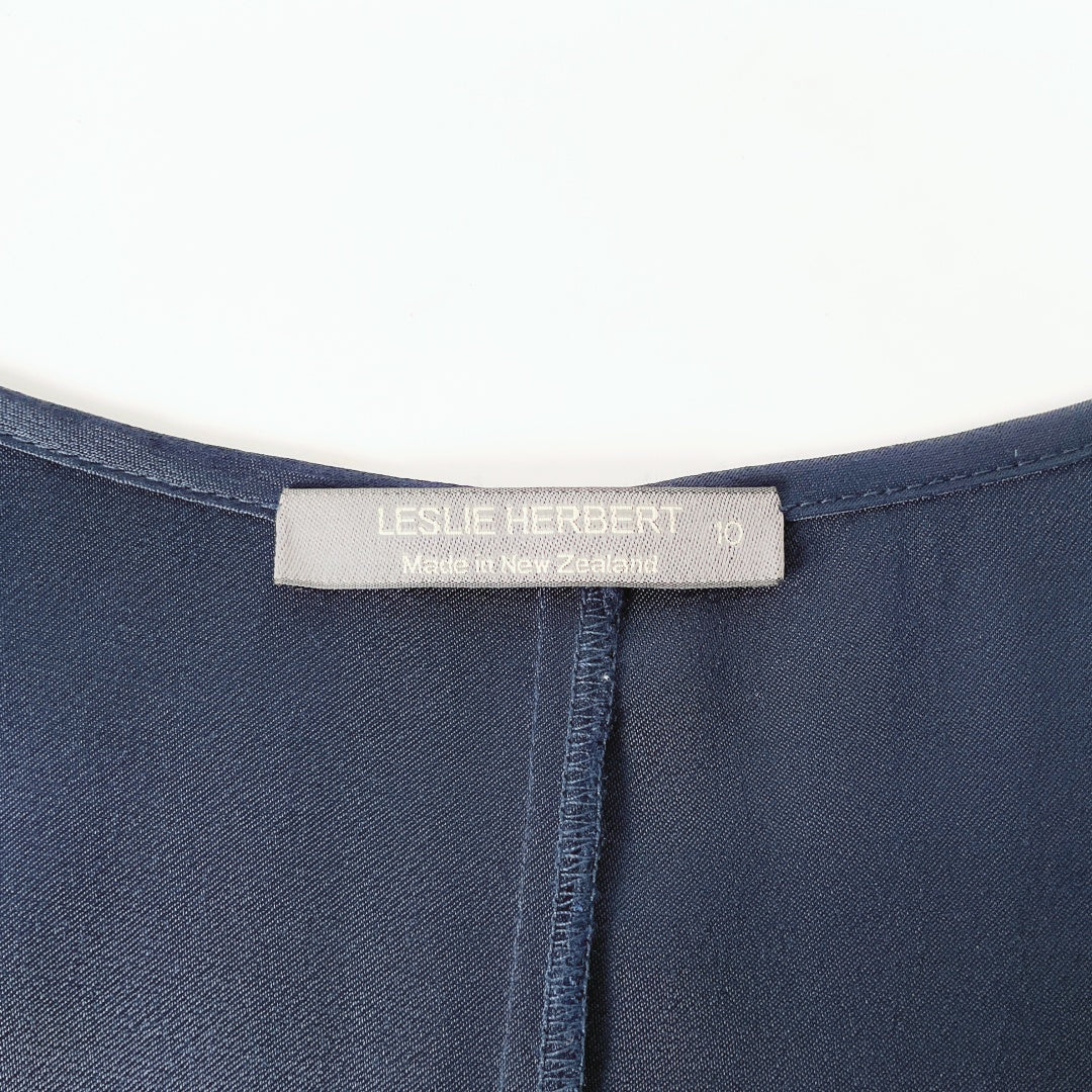 Leslie Herbert - Navy Tunic Dress