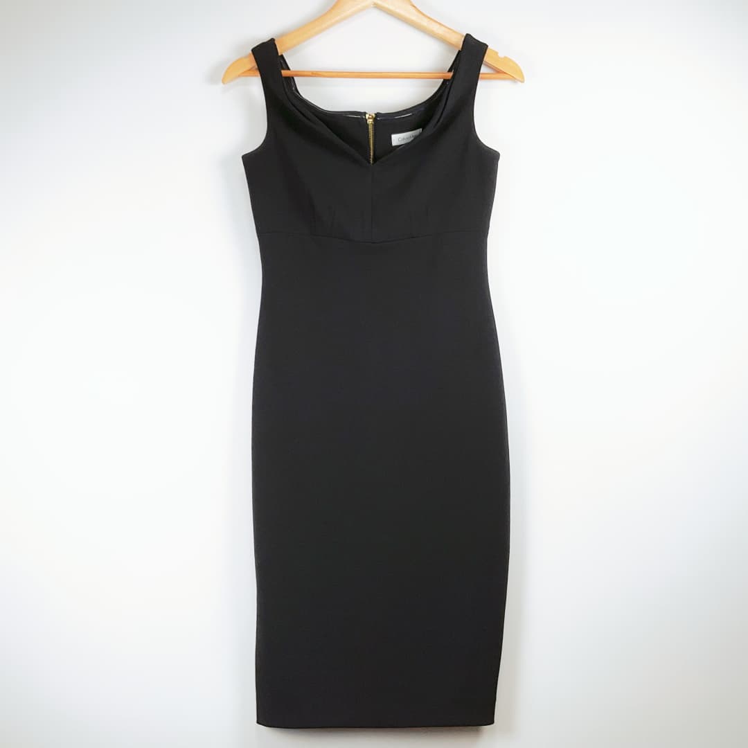 Calvin Klein - Black Midi Dress