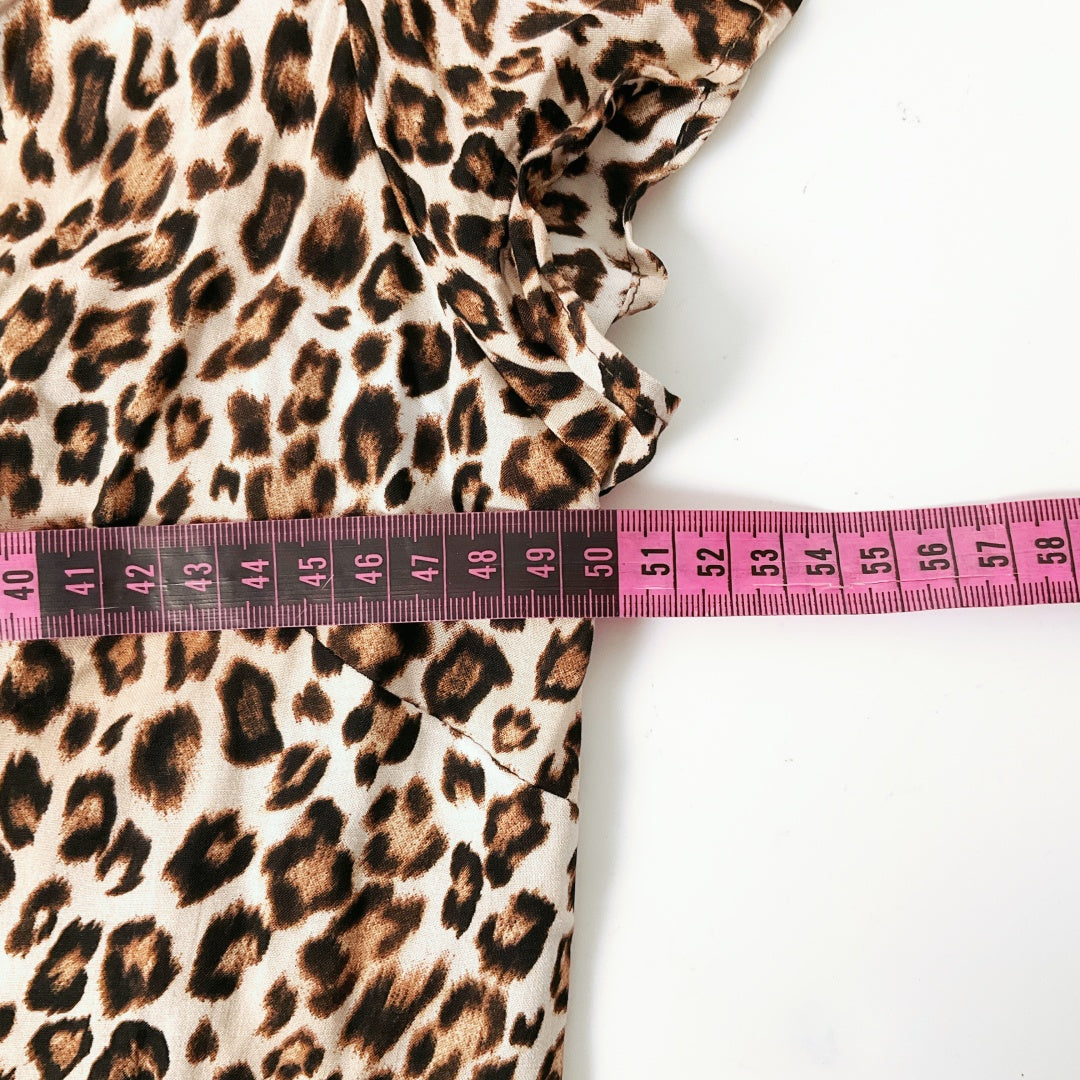 Velvet by Graham & Spencer - Cheetah Wrap Dress